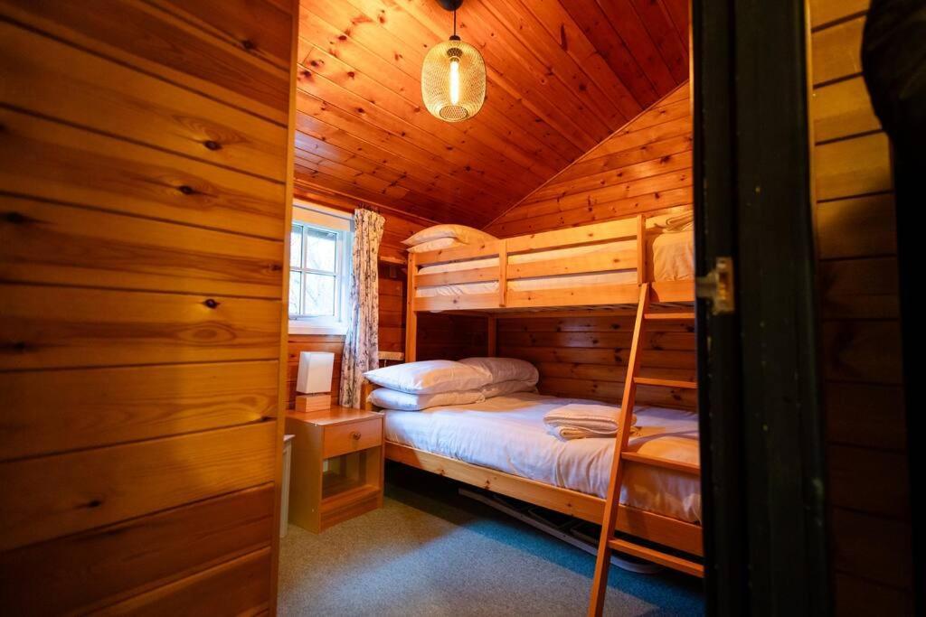 Cozy Norwegian Style Log Cabin In Rural Snowdonia - 2 Bedrooms & Parking By Seren Short Stays Ffestiniog Exteriör bild