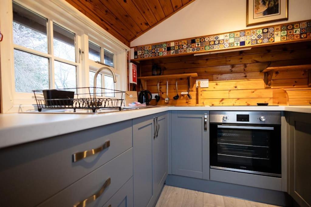 Cozy Norwegian Style Log Cabin In Rural Snowdonia - 2 Bedrooms & Parking By Seren Short Stays Ffestiniog Exteriör bild
