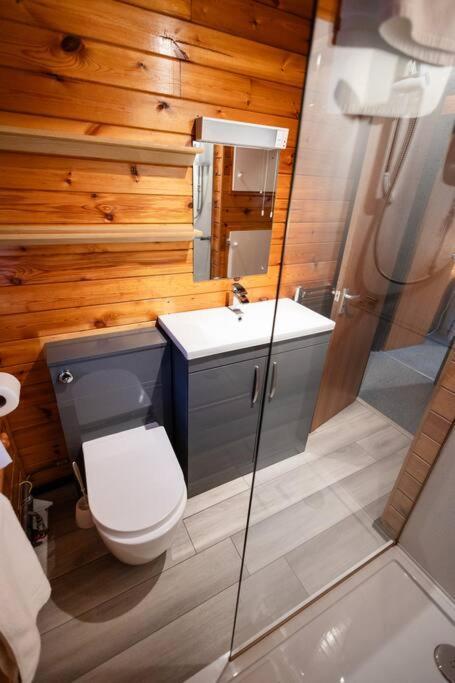 Cozy Norwegian Style Log Cabin In Rural Snowdonia - 2 Bedrooms & Parking By Seren Short Stays Ffestiniog Exteriör bild